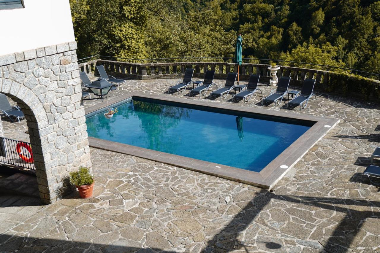 Hotel Mas Angelats Ribes De Freser Exterior foto