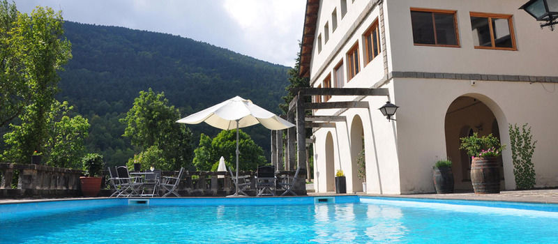 Hotel Mas Angelats Ribes De Freser Exterior foto
