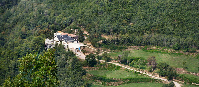 Hotel Mas Angelats Ribes De Freser Exterior foto